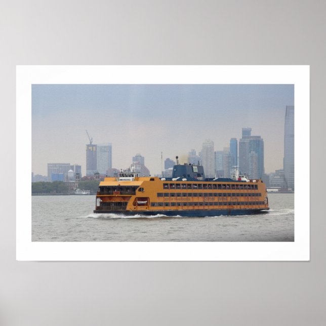 Staten-Island-Fähre Poster (Vorne)