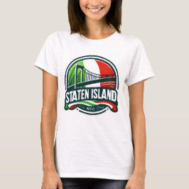 Staten Island Italienischer T - Shirt