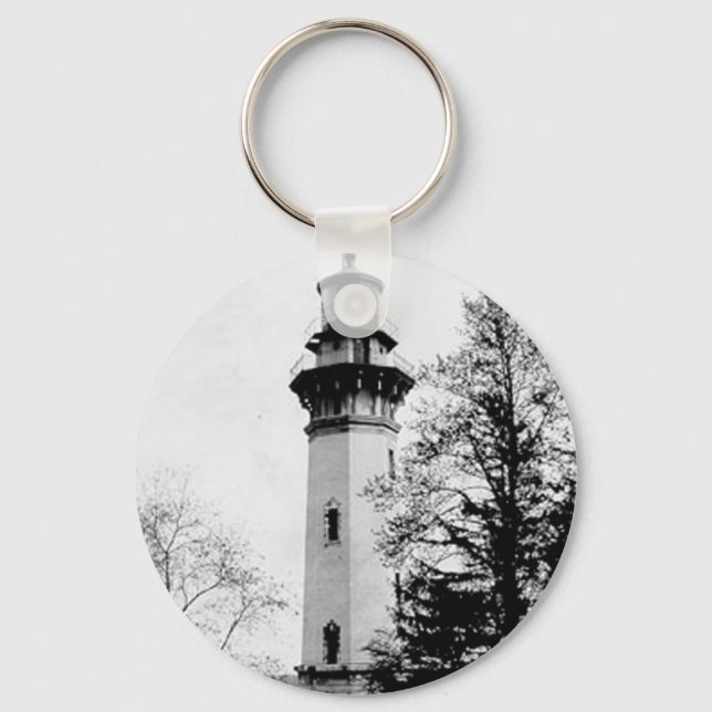 Staten Island Lighthouse Schlüsselanhänger (Vorderseite)