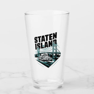 Staten Island New York Ferry Glas