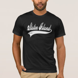 Staten Island New York - Weiß T-Shirt