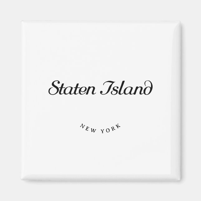 Staten Island NY Magnet (Vorne)