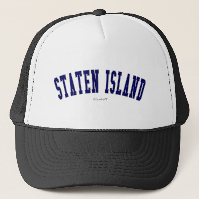 Staten Island Truckerkappe (Vorderseite)