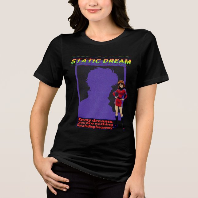 STATIC DREAM Tri-Blend SHIRT (Vorderseite)