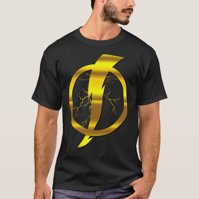 Static Shock Logo T-Shirt (Vorderseite)