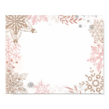 Station alimentaire Winter Wonderland Poster d'or 