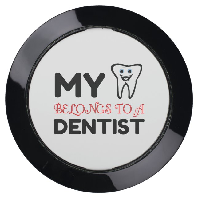 Station De Chargement USB Coeur Appartient Dentiste (Devant)