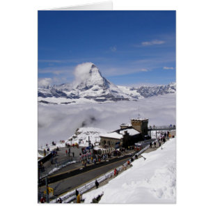 Station de Gornergrat en Suisse