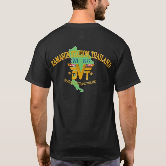 Station de Ramasun, T-shirt de vétérans de la (Dos)