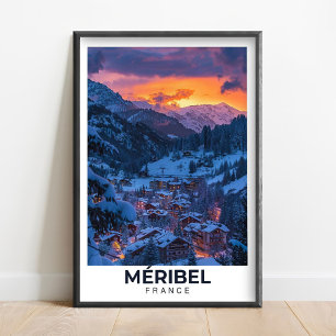 Station de ski de Meribel - Affiche de Meribel - I