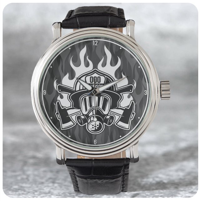 Station der Abteilung Feuerwehr Armbanduhr (Von Creator hochgeladen)