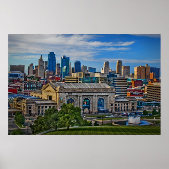 Station Historic Union - Kansas City Poster Imprim (Devant)