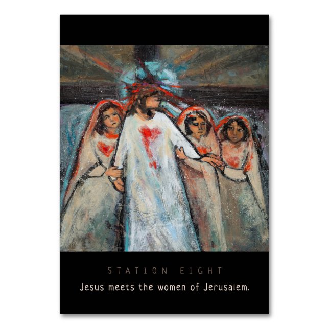 Station Huit, Jésus rencontre les femmes, Carte de (Par défaut)