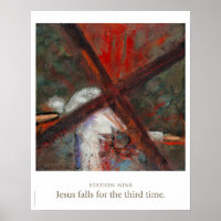 Station Nine: Jesus fällt zum dritten Mal.