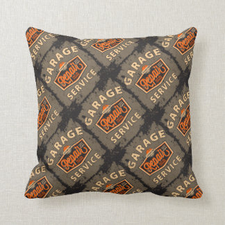 Station service automatique vintage de coussin de