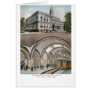 Station souterraine de boucle à la ville hôtel,