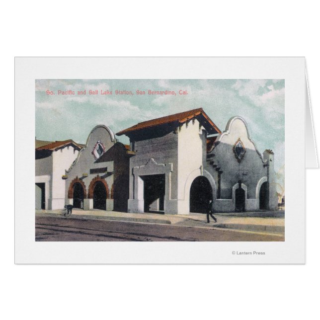 Station Southern Pacific & Salt Lake (Devant horizontal)