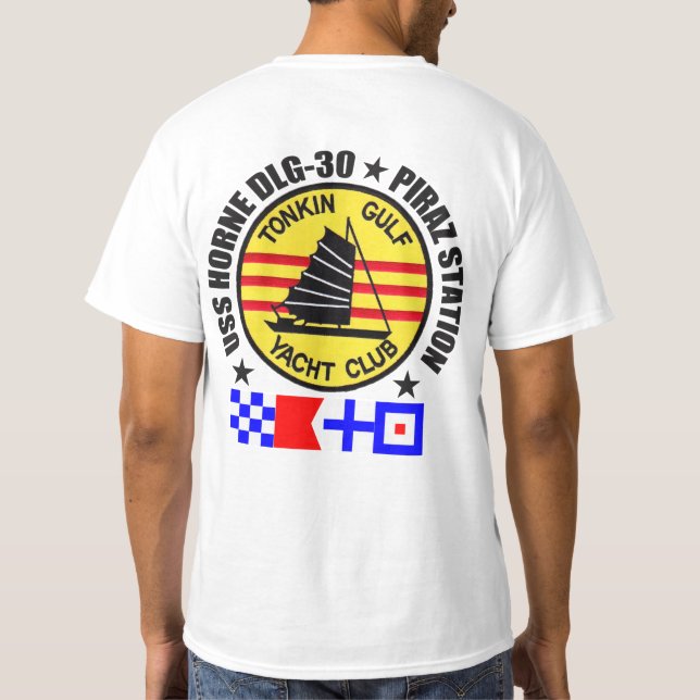 Station USSs Horne DLG 30 Piraz T-Shirt (Rückseite)