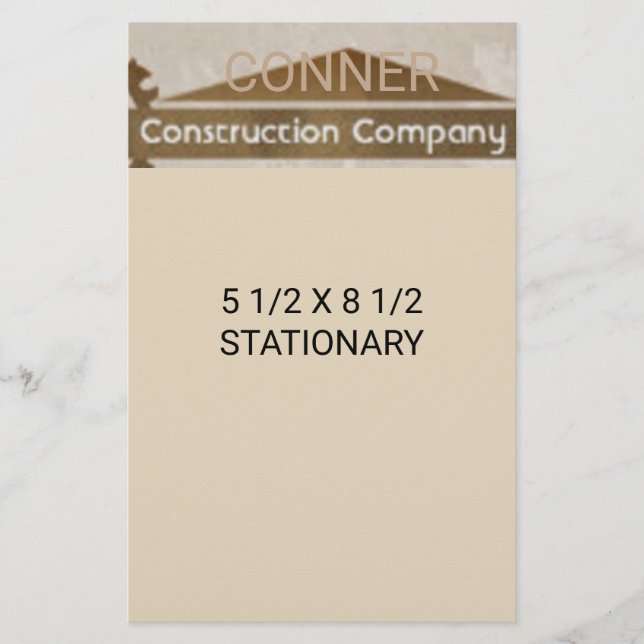 STATIONÄRE BRIEFPAPIER (Vorderseite)