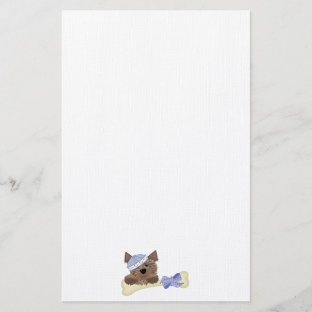 Stationäre Hundeliebhaber Briefpapier (Vorderseite)