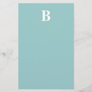 Stationäre Monogramm Briefpapier