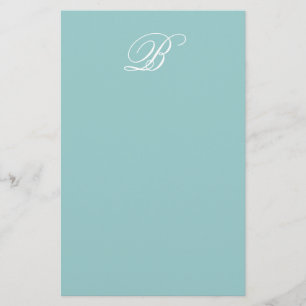 Stationäre Monogramm Briefpapier