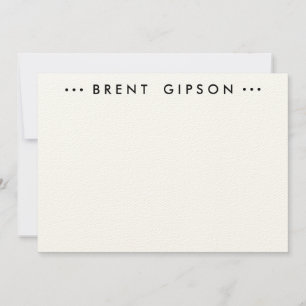 STATIONÄRE NOTECARD MITTEILUNGSKARTE