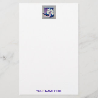 Stationery - Elektrische Slide Cowboy Boots Briefpapier