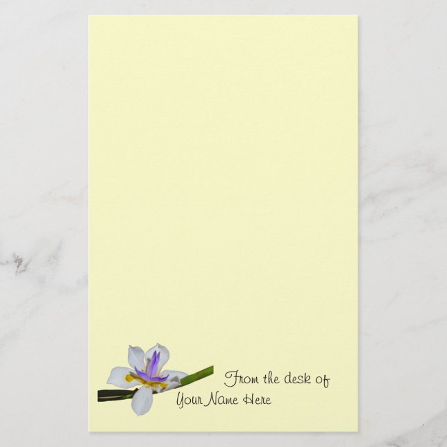 Stationery - Iris - Forthnight Lilly Briefpapier (Vorderseite)