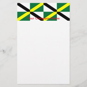 Stationery mit Flagge Monterey, Kalifornien Briefpapier