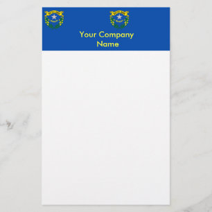 Stationery mit Flagge von Nevada Briefpapier