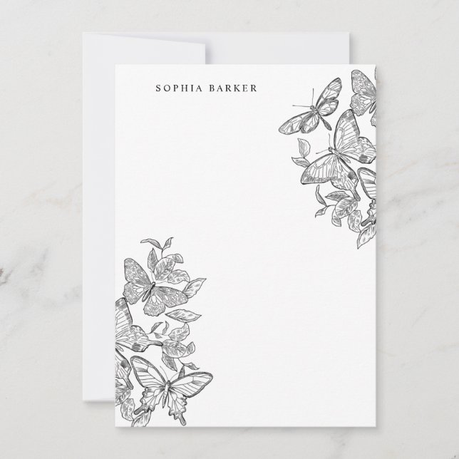 Stationery Mitteilungskarte (Vorderseite)