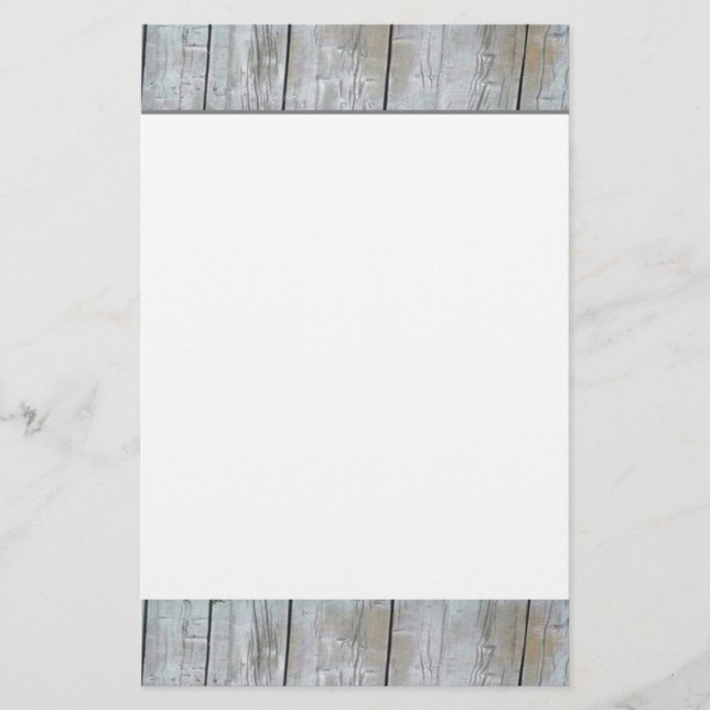 Stationierholz Briefpapier (Vorderseite)
