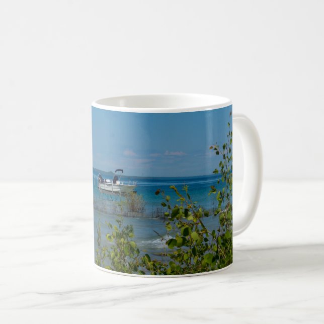 Stationiert in der Mackinac-Tasse Kaffeetasse (VorderseiteRechts)