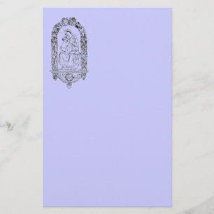 Stationierung christlicher Symbole Briefpapier