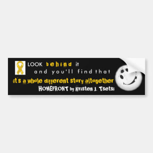 Stationierung ist surreal. autoaufkleber