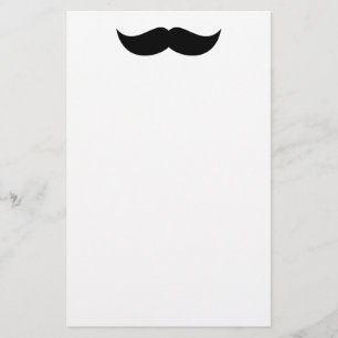 Stationierung Mustache Briefpapier