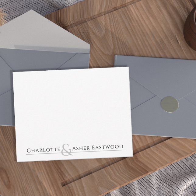 Stationierung personalisierter Paare Mitteilungskarte (Von Creator hochgeladen)