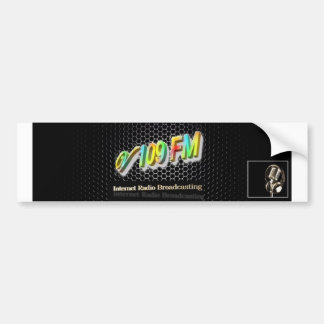 Stations-Fahne V109 FM Autoaufkleber