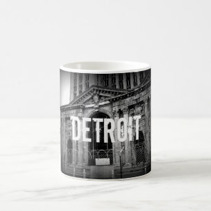Stations-Kaffee-Tasse Detroits Michigan zentrale Kaffeetasse