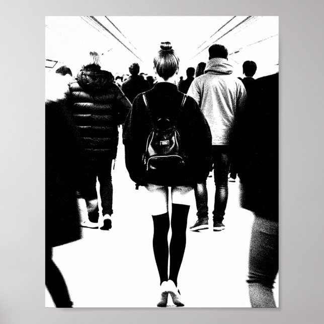 Statisch im Stream Poster (Vorne)