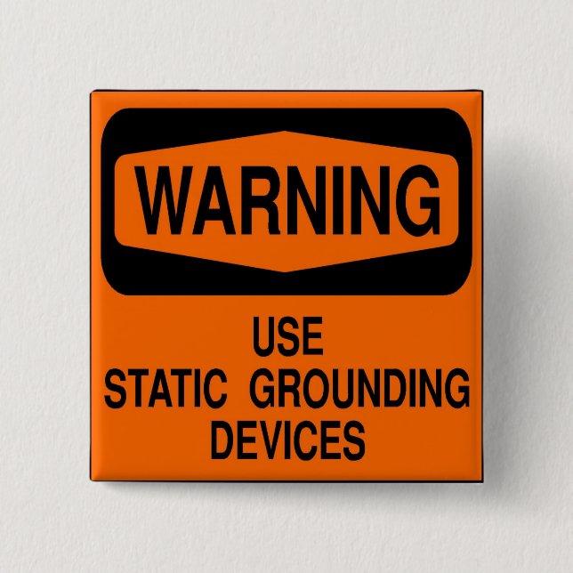 Statische Erdeinrichtung verwenden Button (Vorderseite)