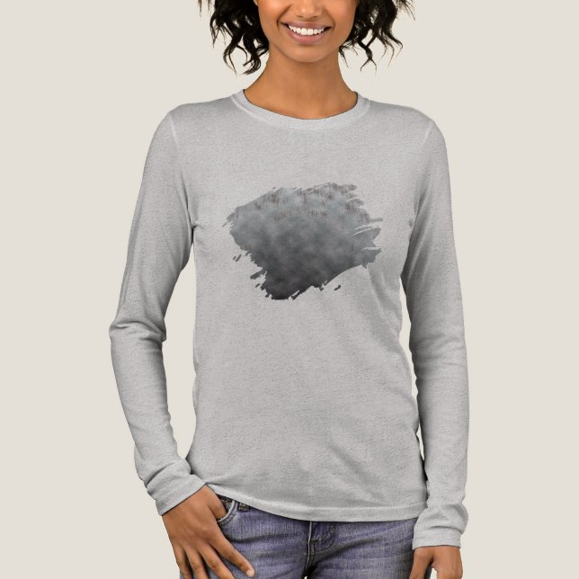 Statische Schwellenwerte Tri-Blend Shirt (Vorderseite)