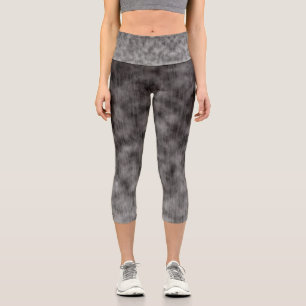 Statische Trauer Capri Leggings