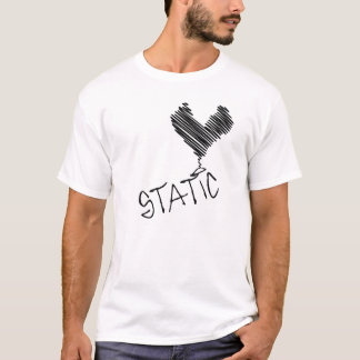 Statisches "Gekritzel" T T-Shirt