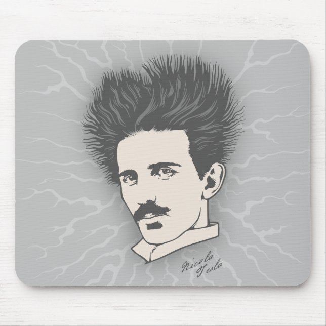 Statisches Tesla Mousepad (Vorne)