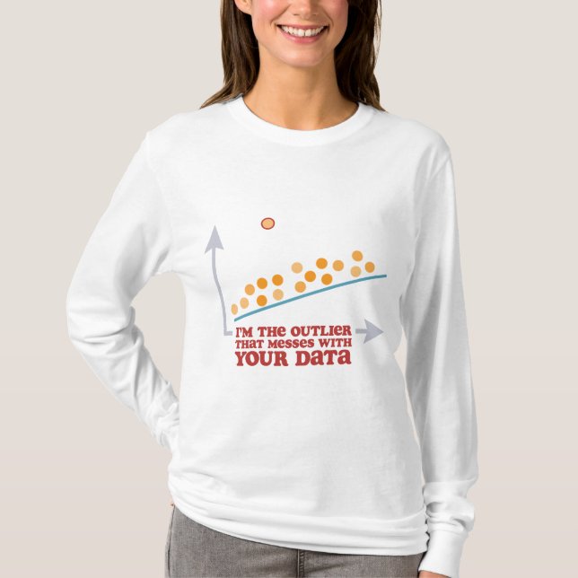 Statistik-Außenseiter T-Shirt (Vorderseite)
