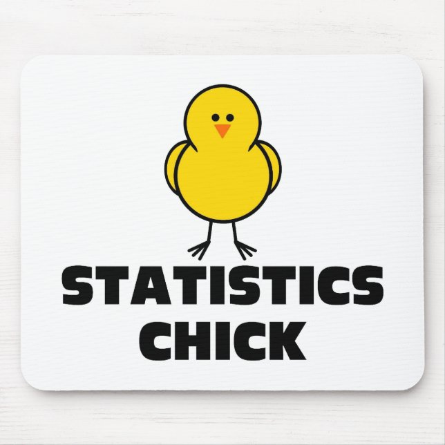 Statistik-Küken Mousepad (Vorne)
