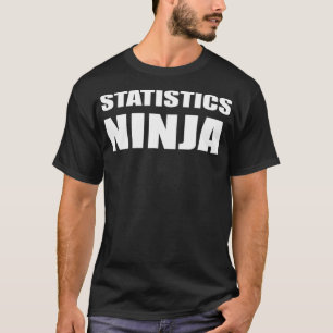 Statistik Ninja Shirt Mathematik Lehrer St.