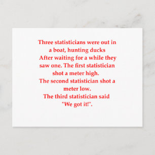 statistik postkarte